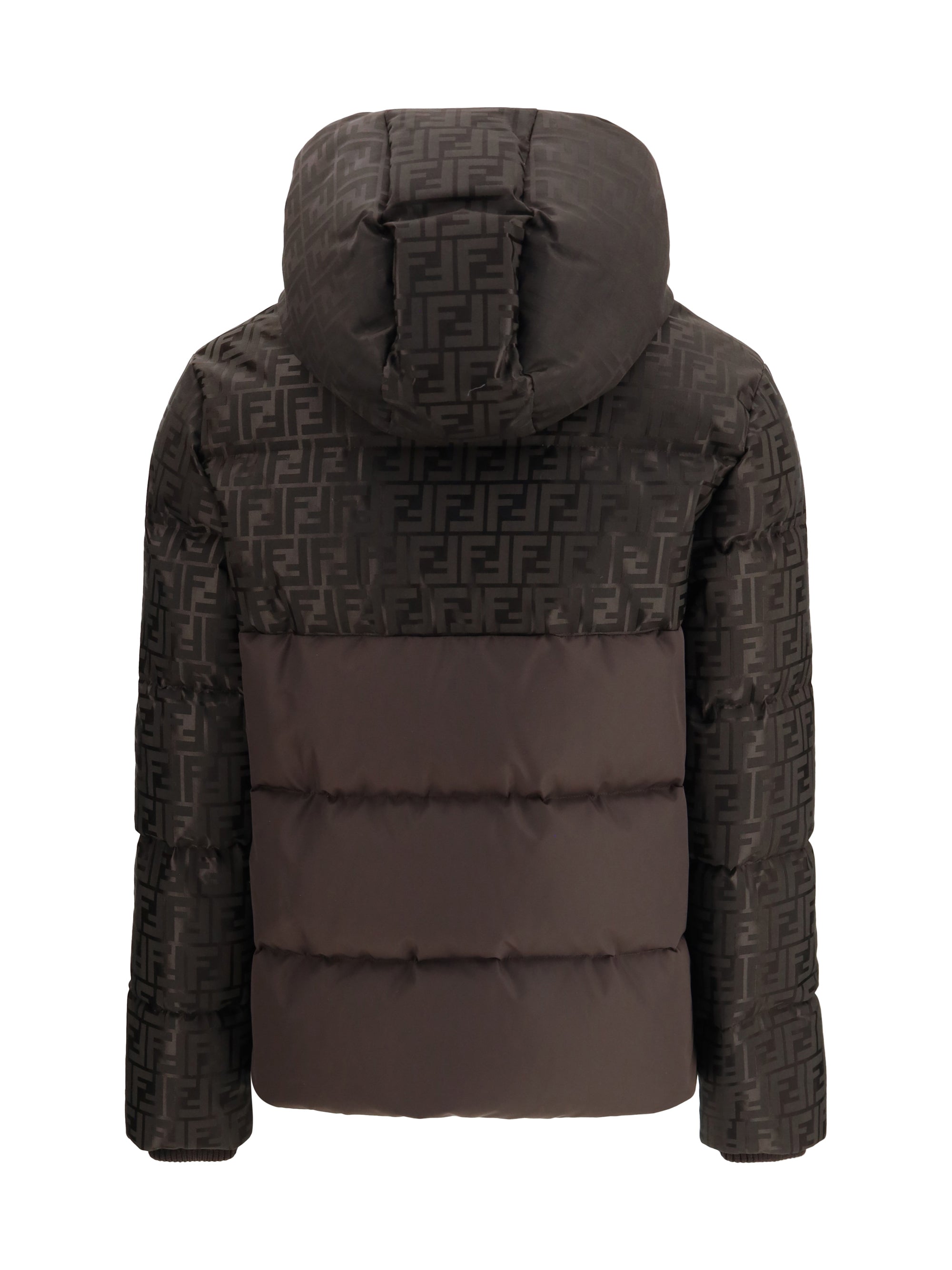 FENDI L cotton-blend down jacket