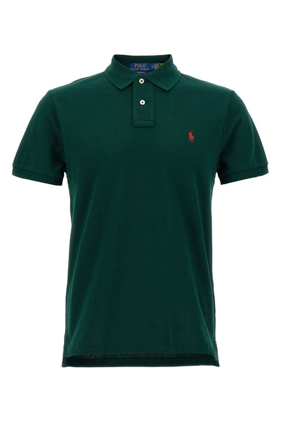 polo shirt in piqué cotton