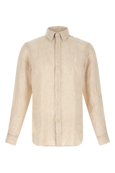 striped linen shirt