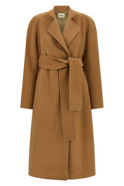 deena double-sided wool coat