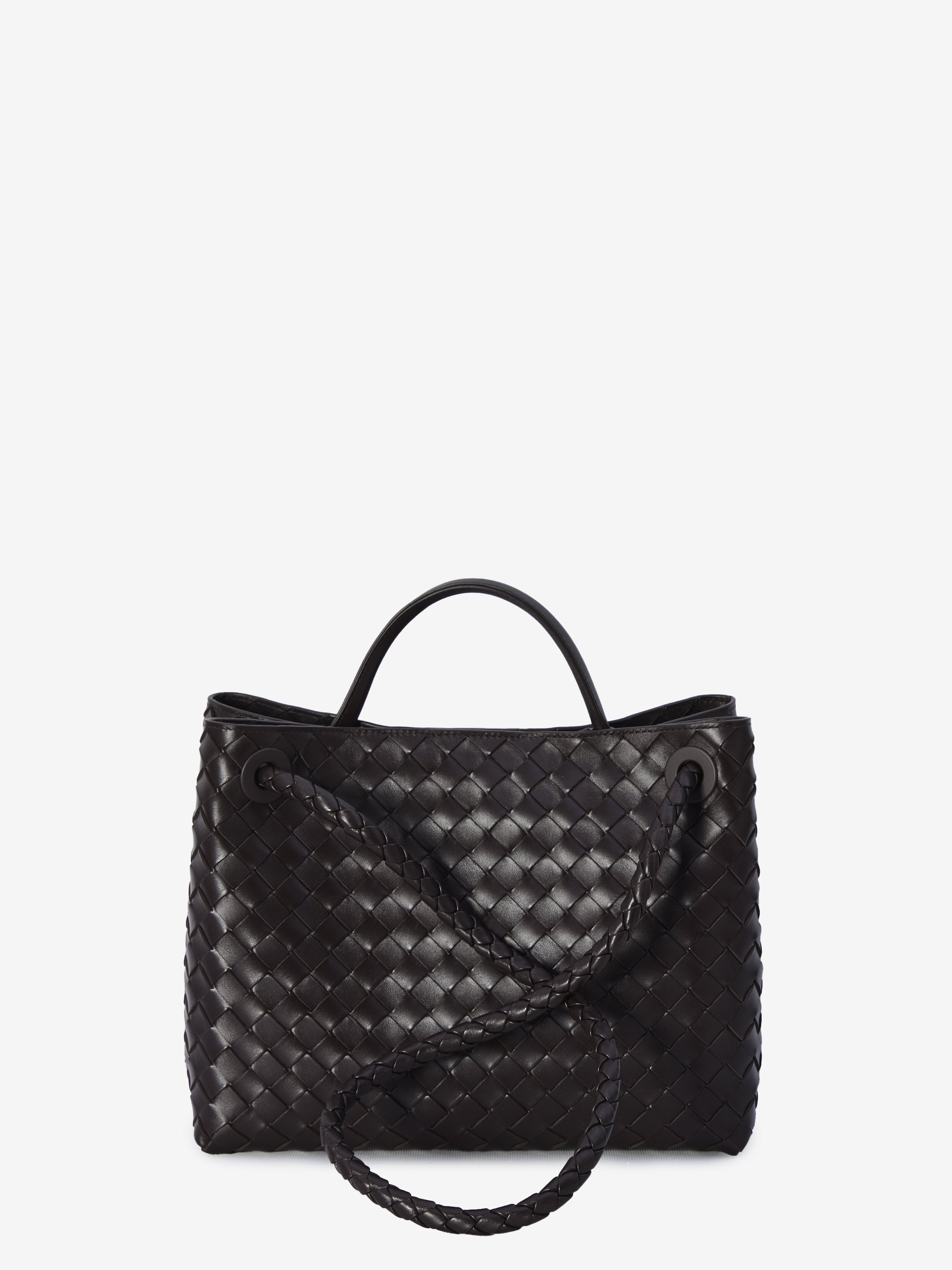 BOTTEGA VENETA OS andiamo medium brown bag