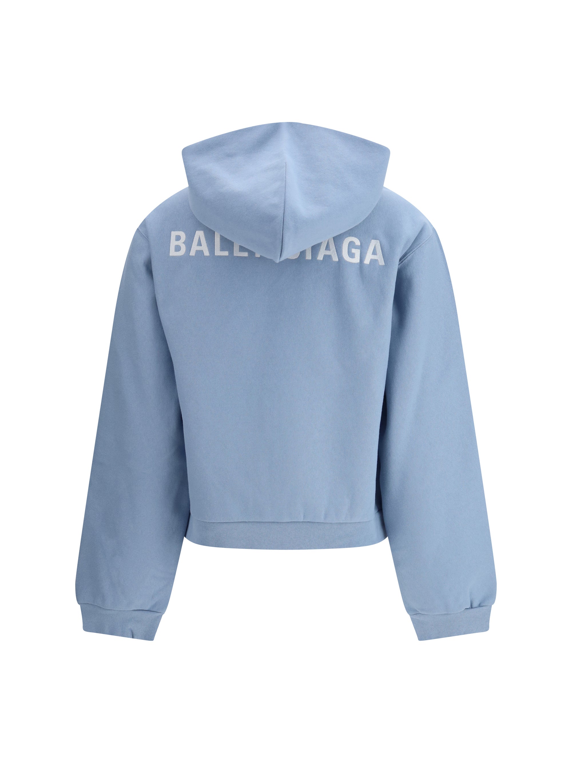 BALENCIAGA M back zip-up hoodie