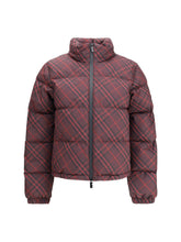 BURBERRY M check ambleside puffer jacket
