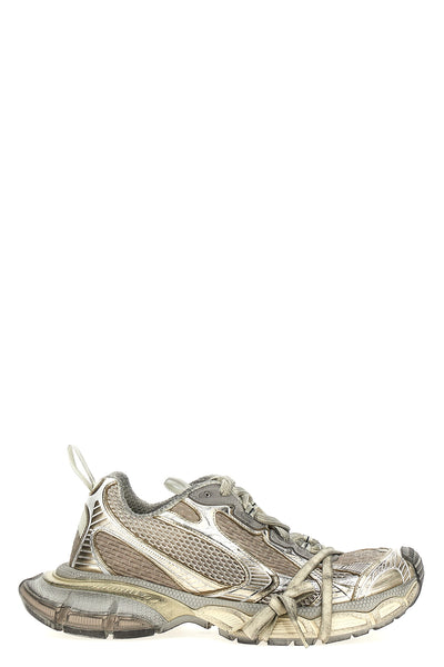 3xl sneakers in mesh fabric and polyurethane