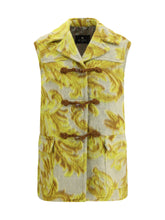ETRO 40 jacquard wool-blend vest