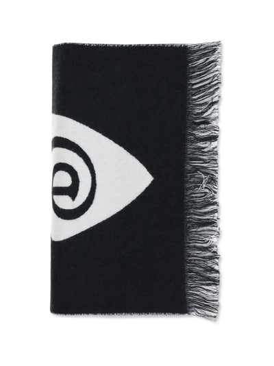 wool logo scarf