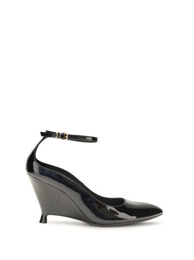 gwen leather pumps
