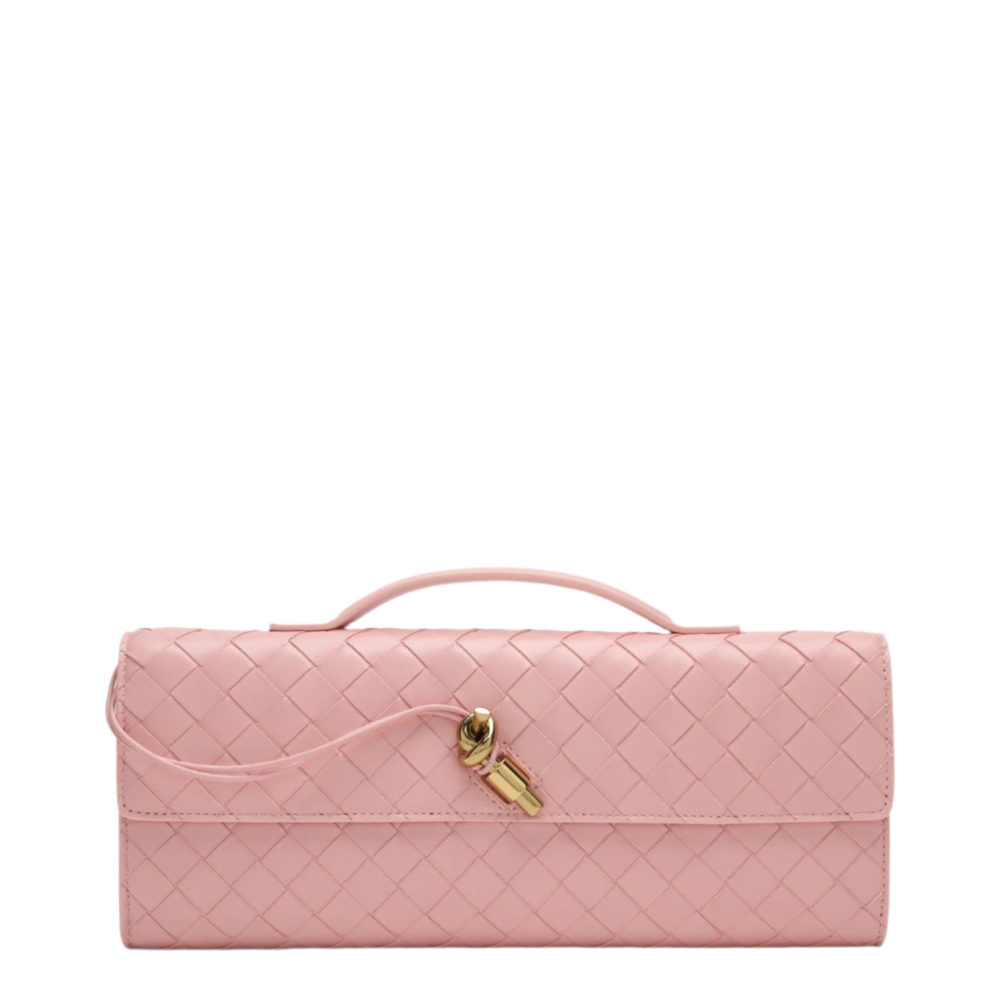 BOTTEGA VENETA Andiamo Long Leather Clutch