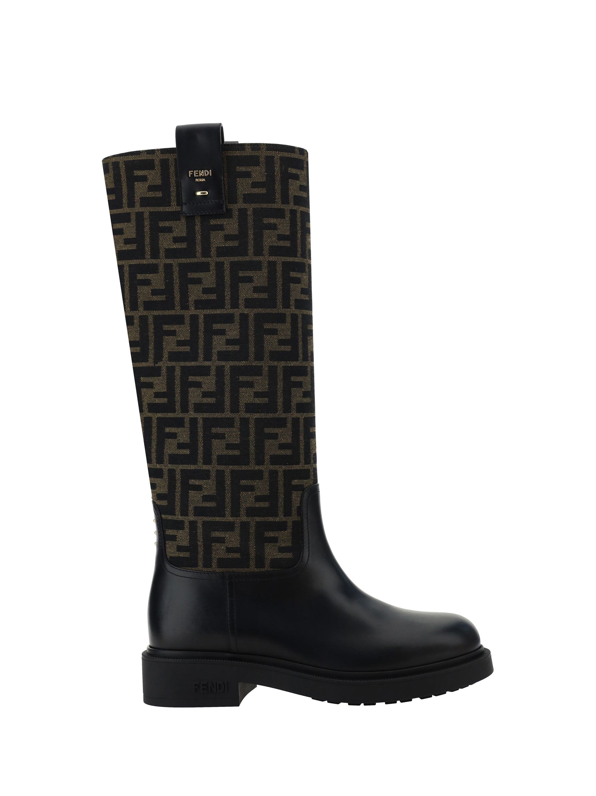 FENDI 36 leather boots