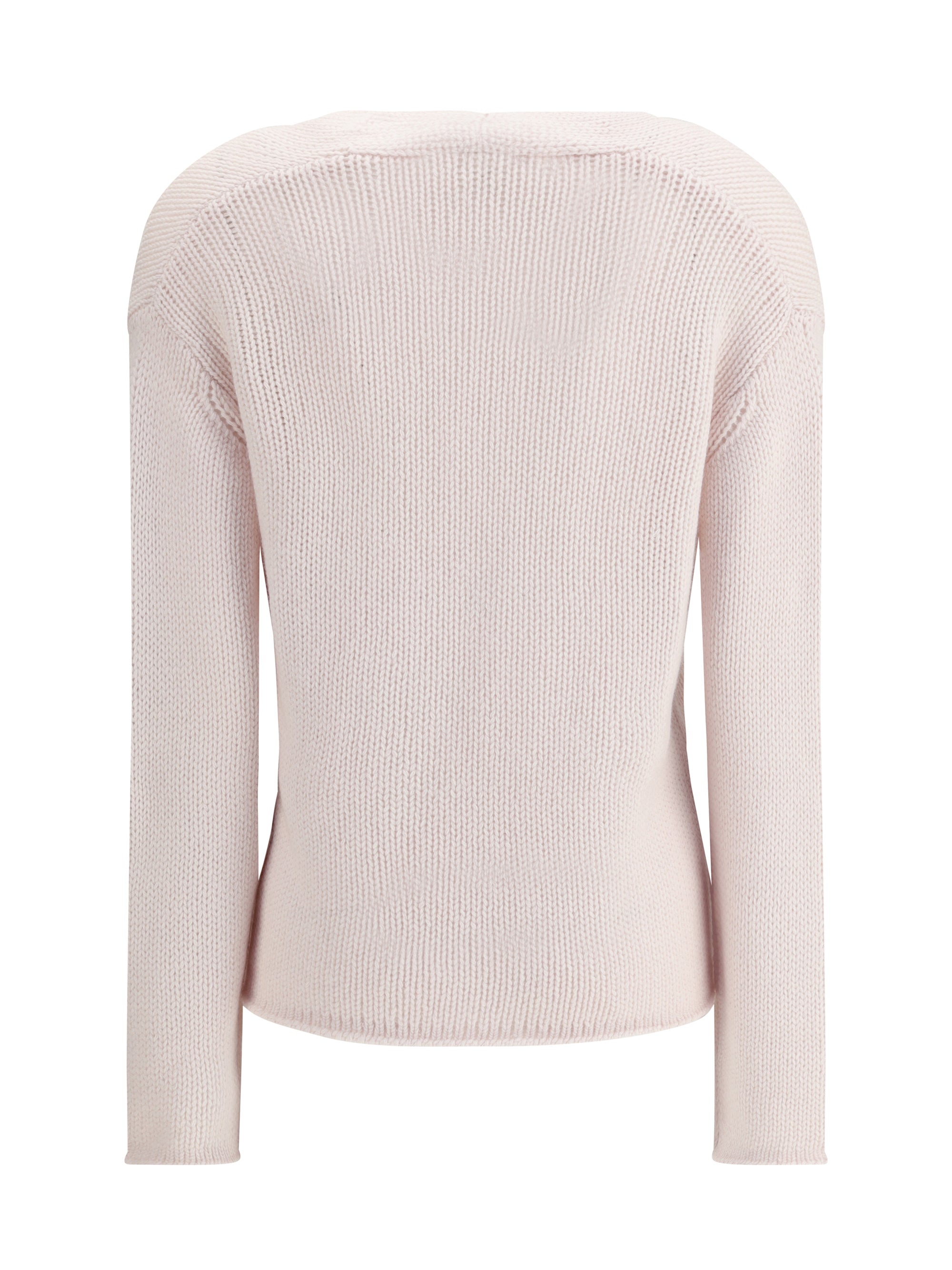 FORTE_FORTE I cashmere and wool v-neck sweater