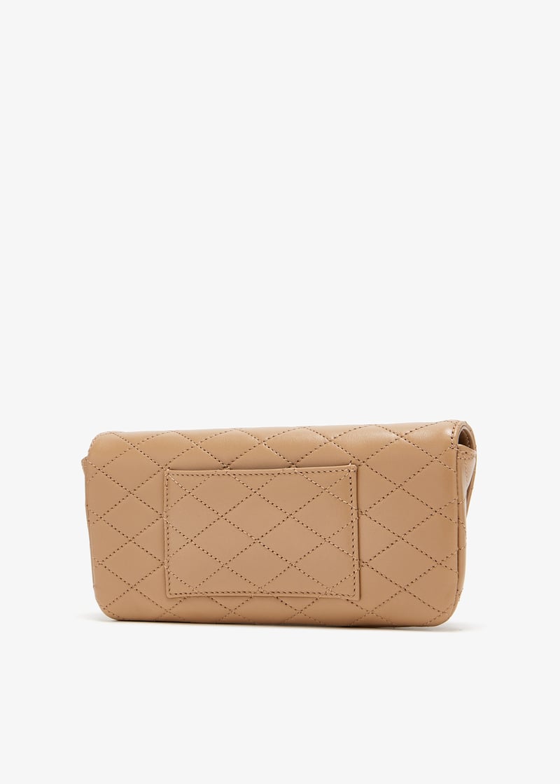 Gaby Chain Leather Phone Holder