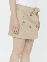 BURBERRY 6 trench miniskirt