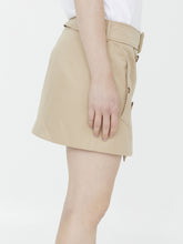 BURBERRY 6 trench miniskirt