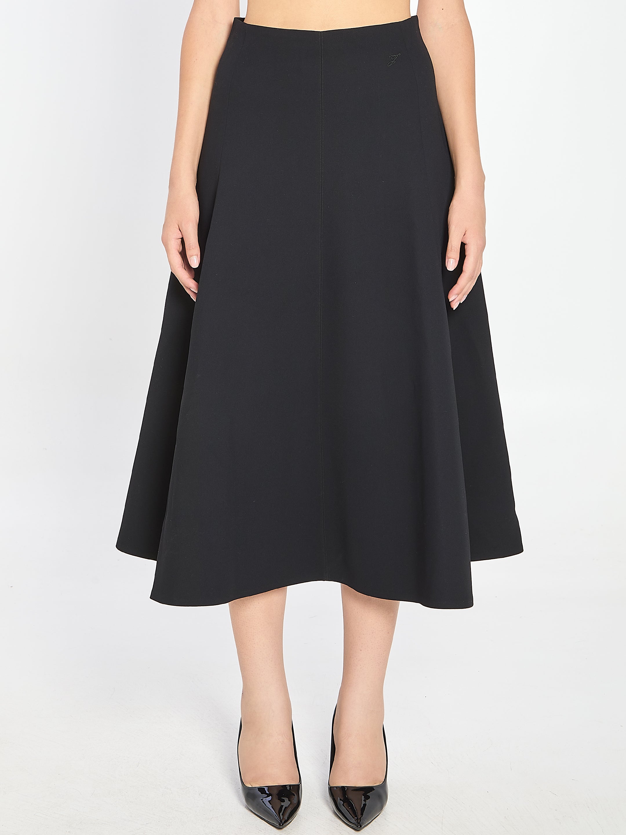JACQUEMUS 40 triangle skirt