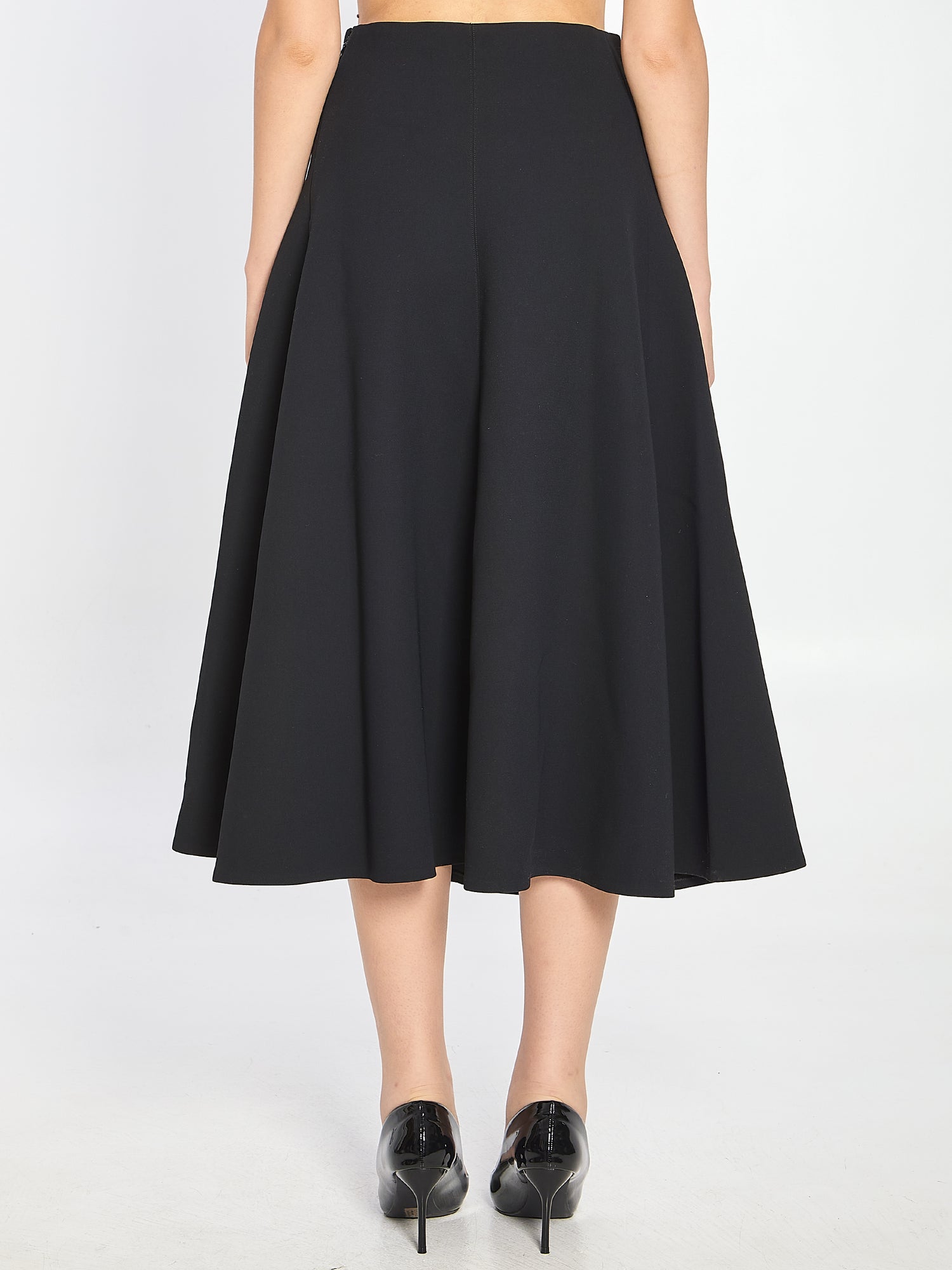 JACQUEMUS 40 triangle skirt