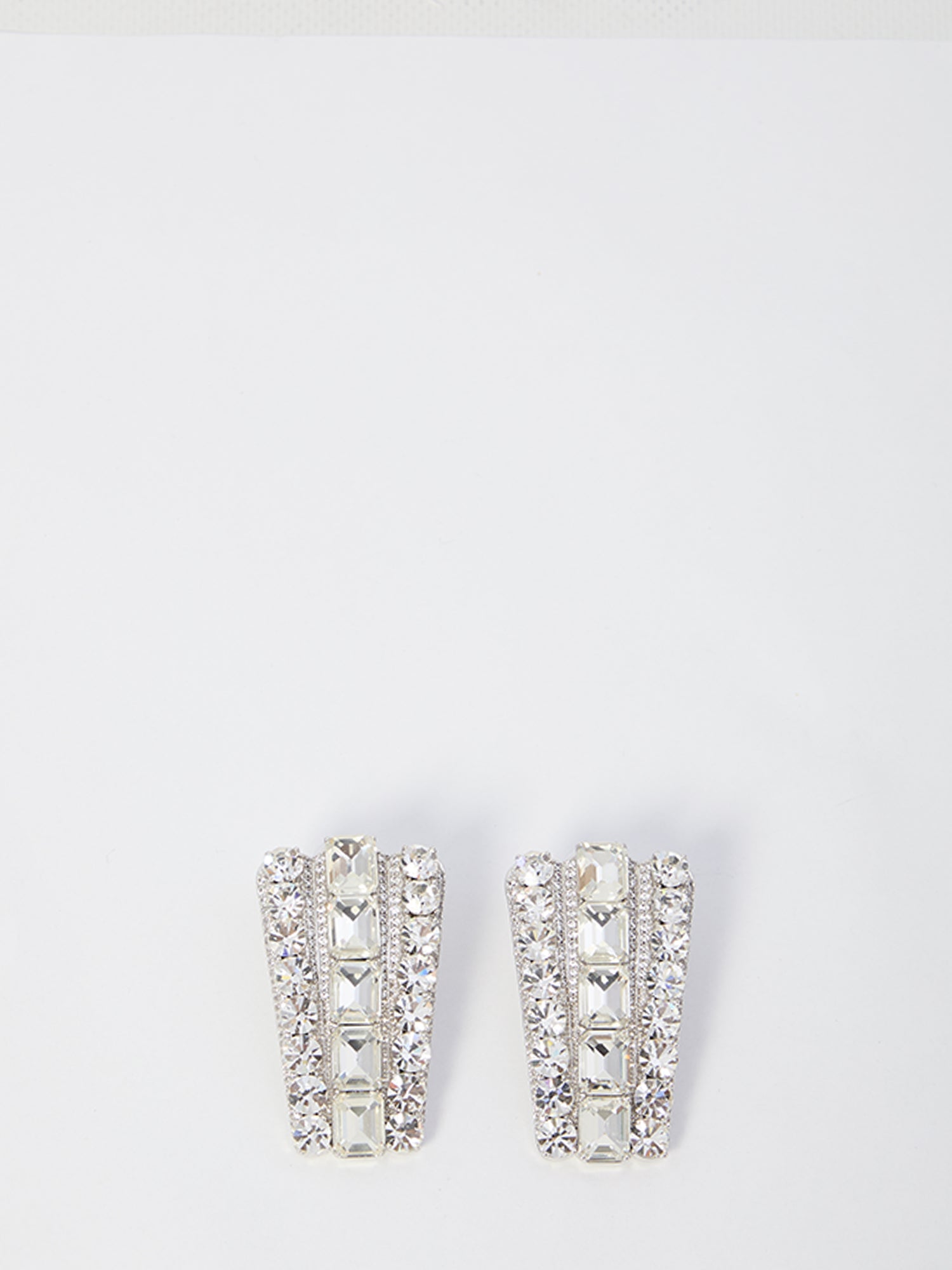 SELF PORTRAIT OS multi crystals earrings