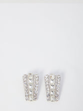 SELF PORTRAIT OS multi crystals earrings
