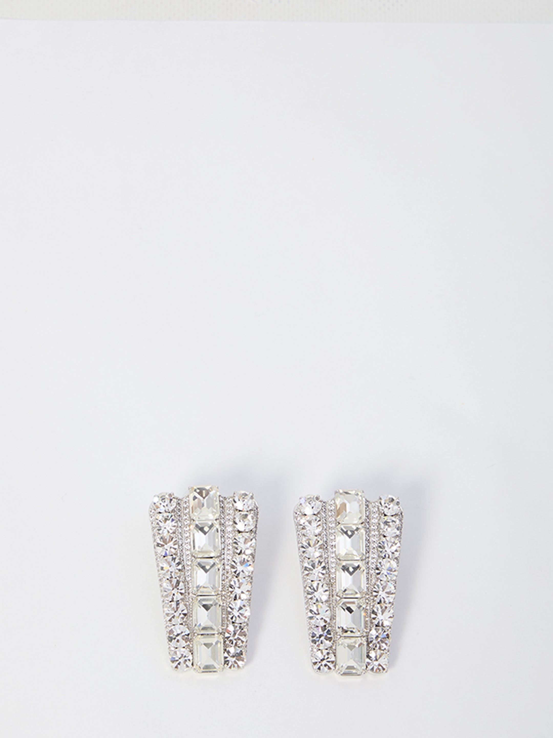 SELF PORTRAIT OS multi crystals earrings