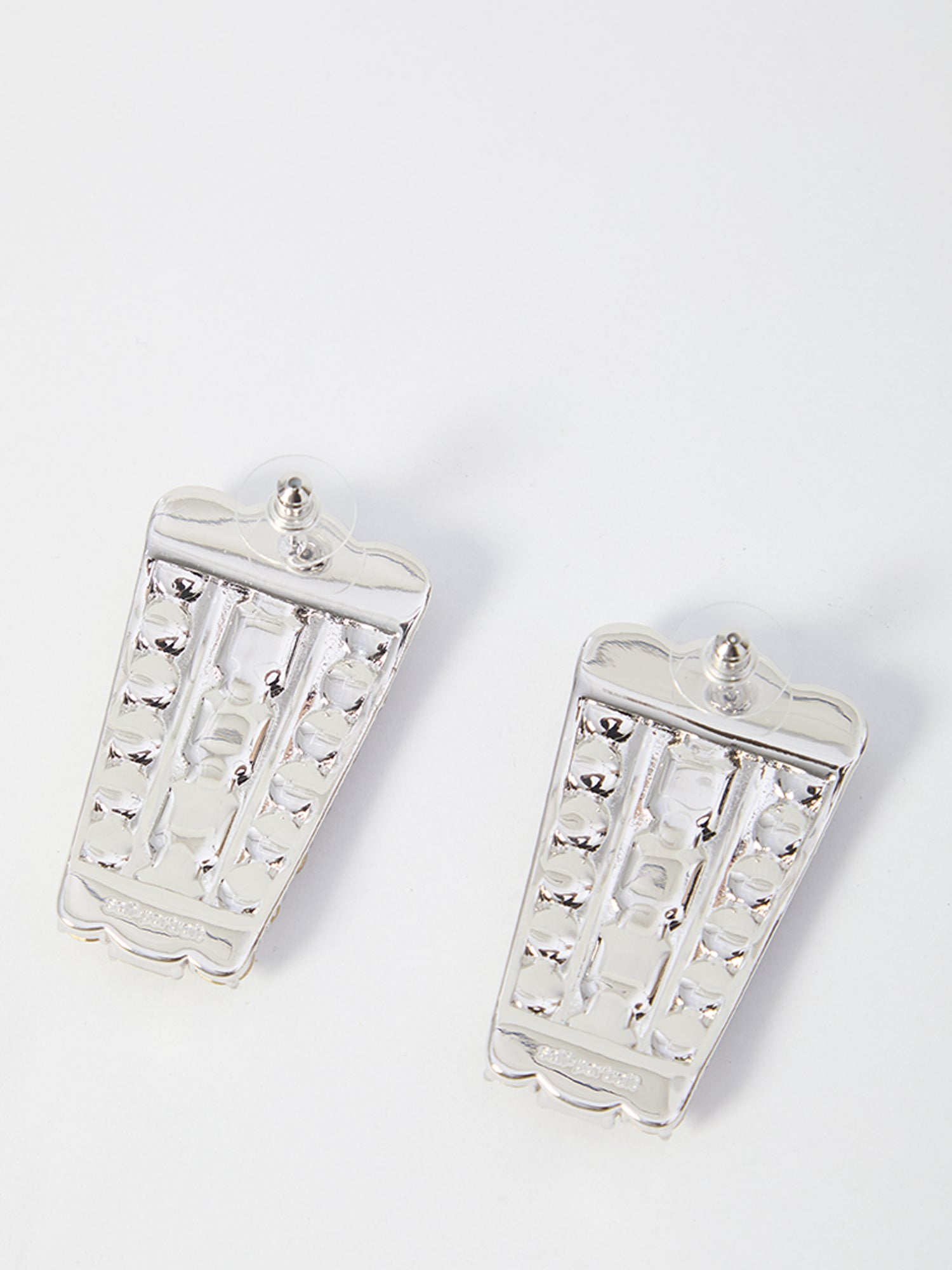 SELF PORTRAIT OS multi crystals earrings