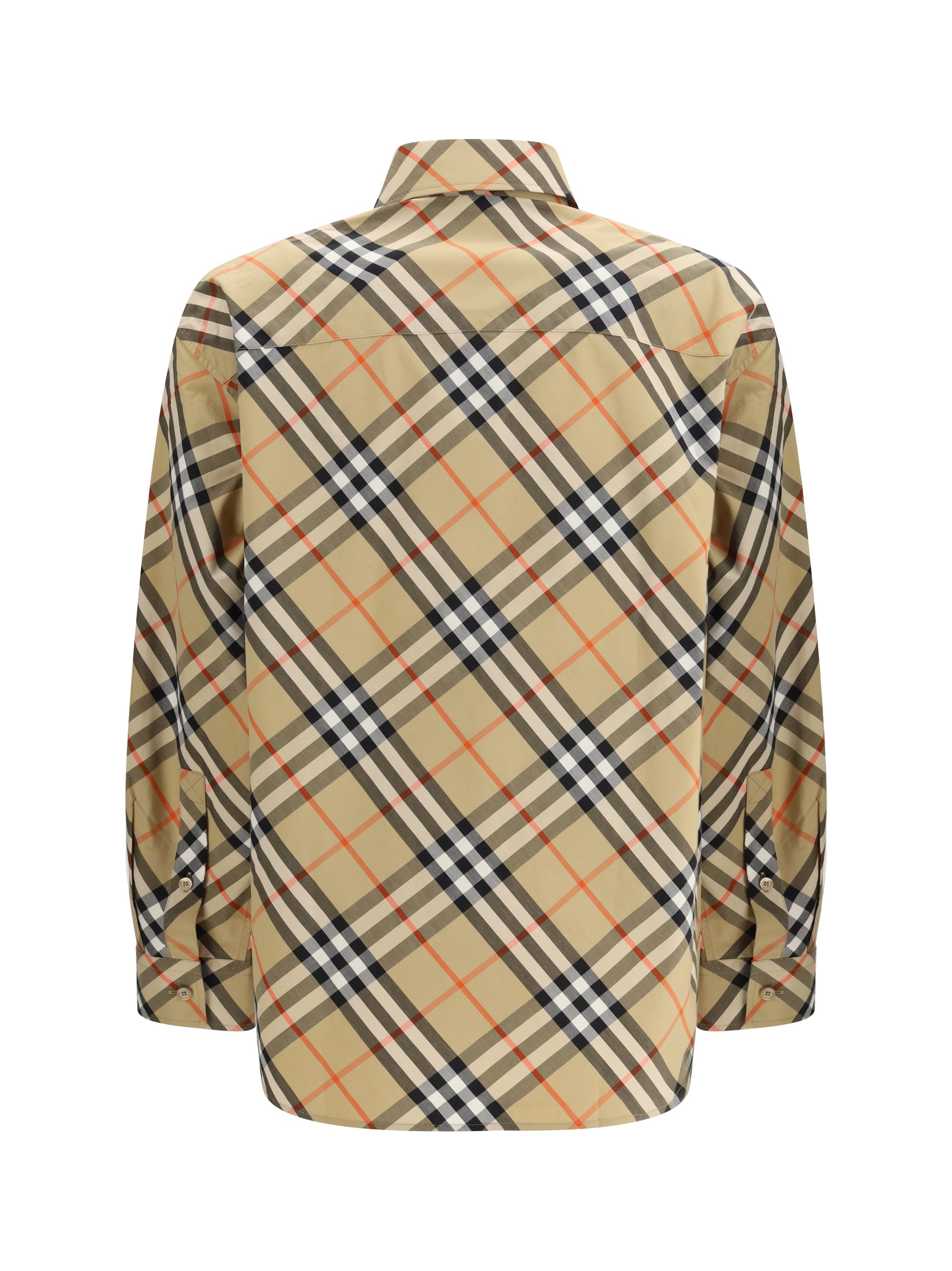 BURBERRY 6 slim fit cotton check shirt
