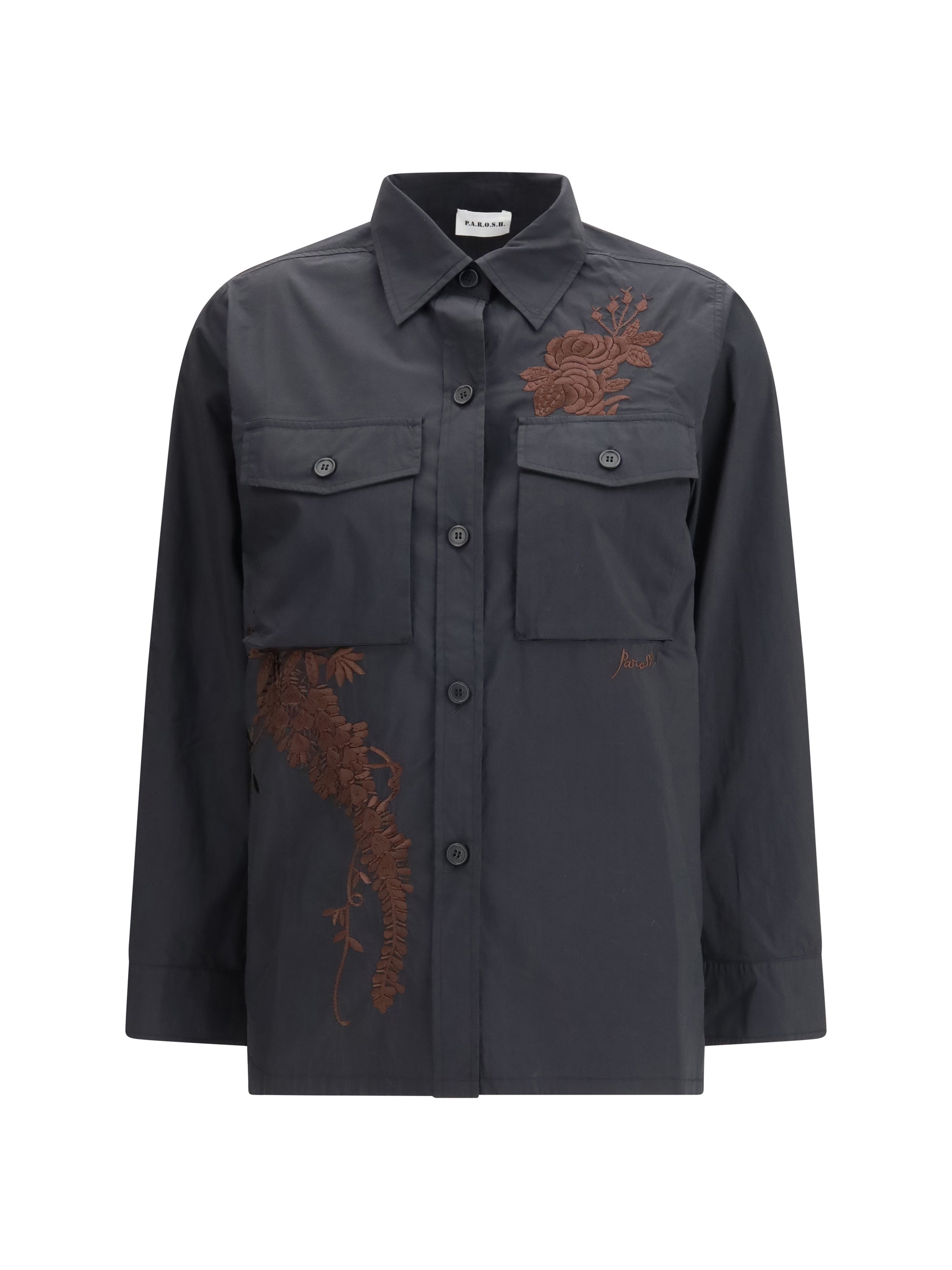 P.A.R.O.S.H. L embroidered shirt