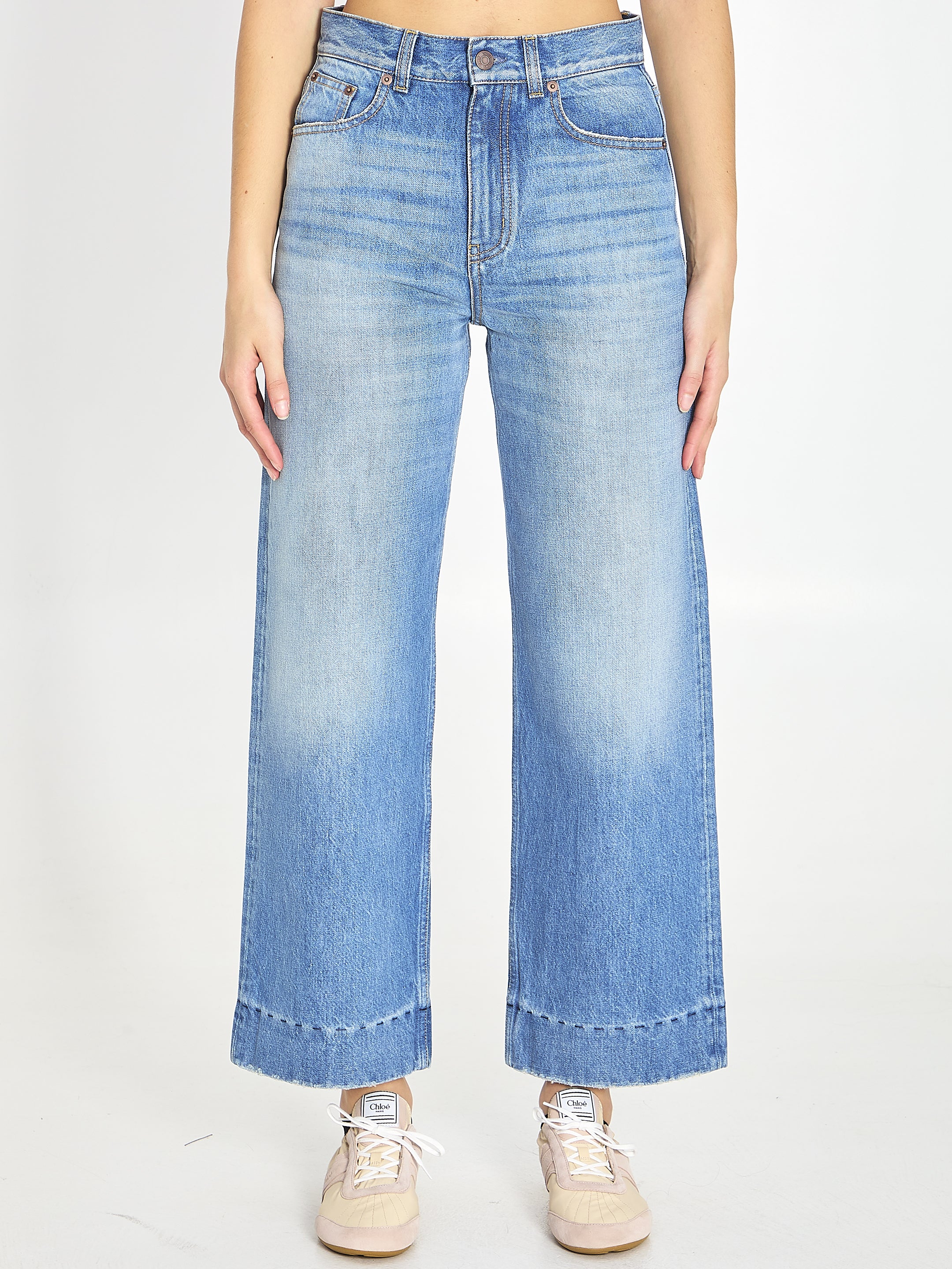 CHLOE 26 high-waisted shorts jeans