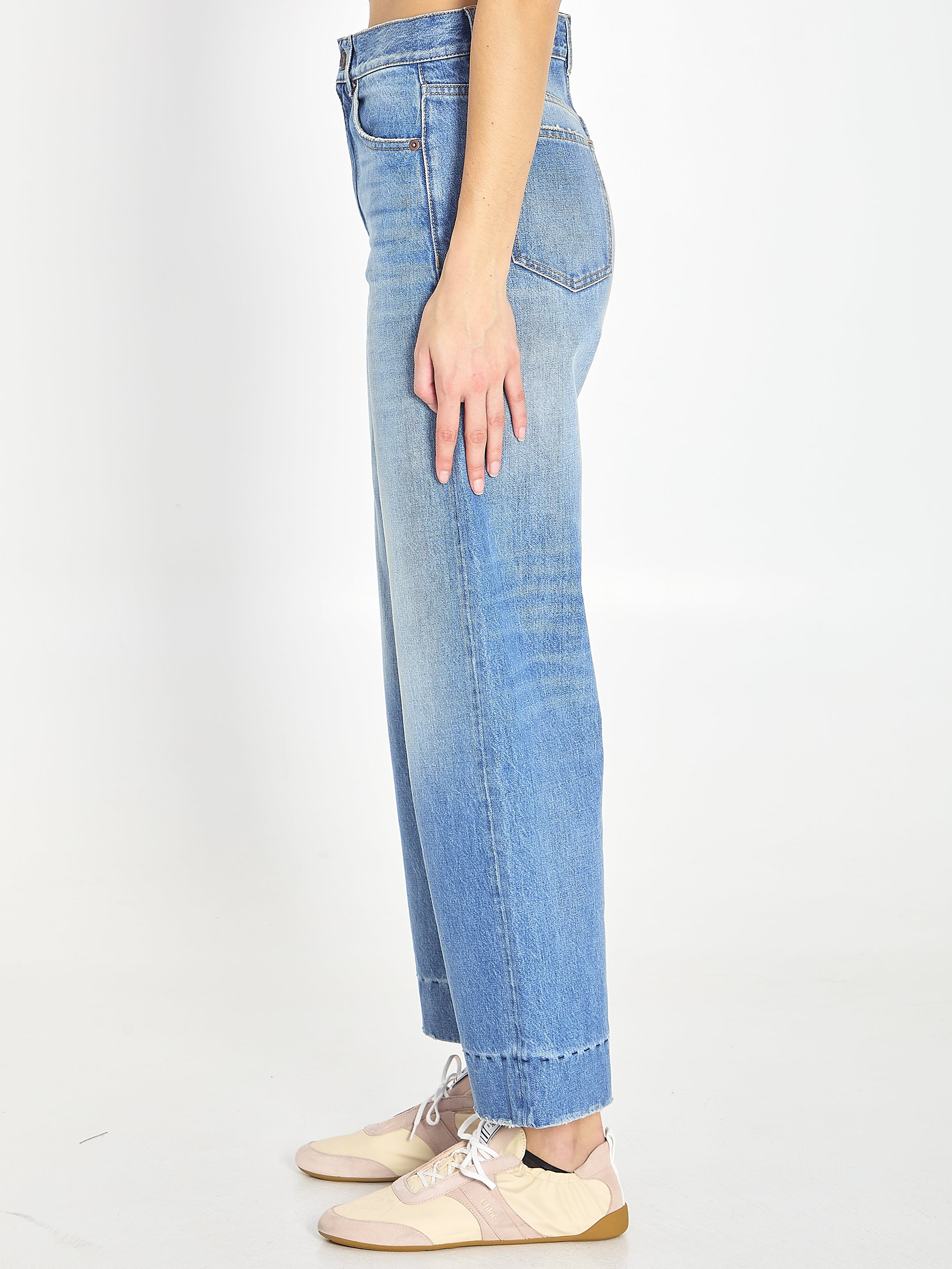 CHLOE 26 high-waisted shorts jeans