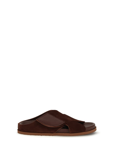danai sandals with maxi velcro strap