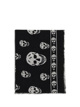 ALEXANDER MCQUEEN OS skull foulard
