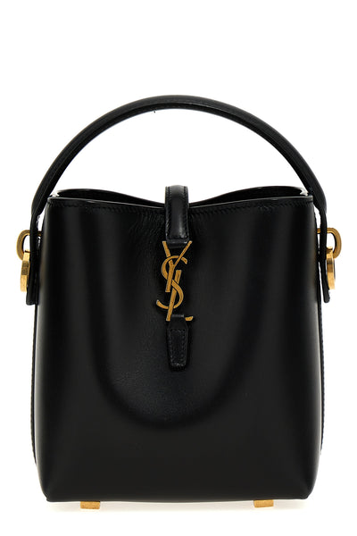 le 37 mini shiny leather crossbody bag