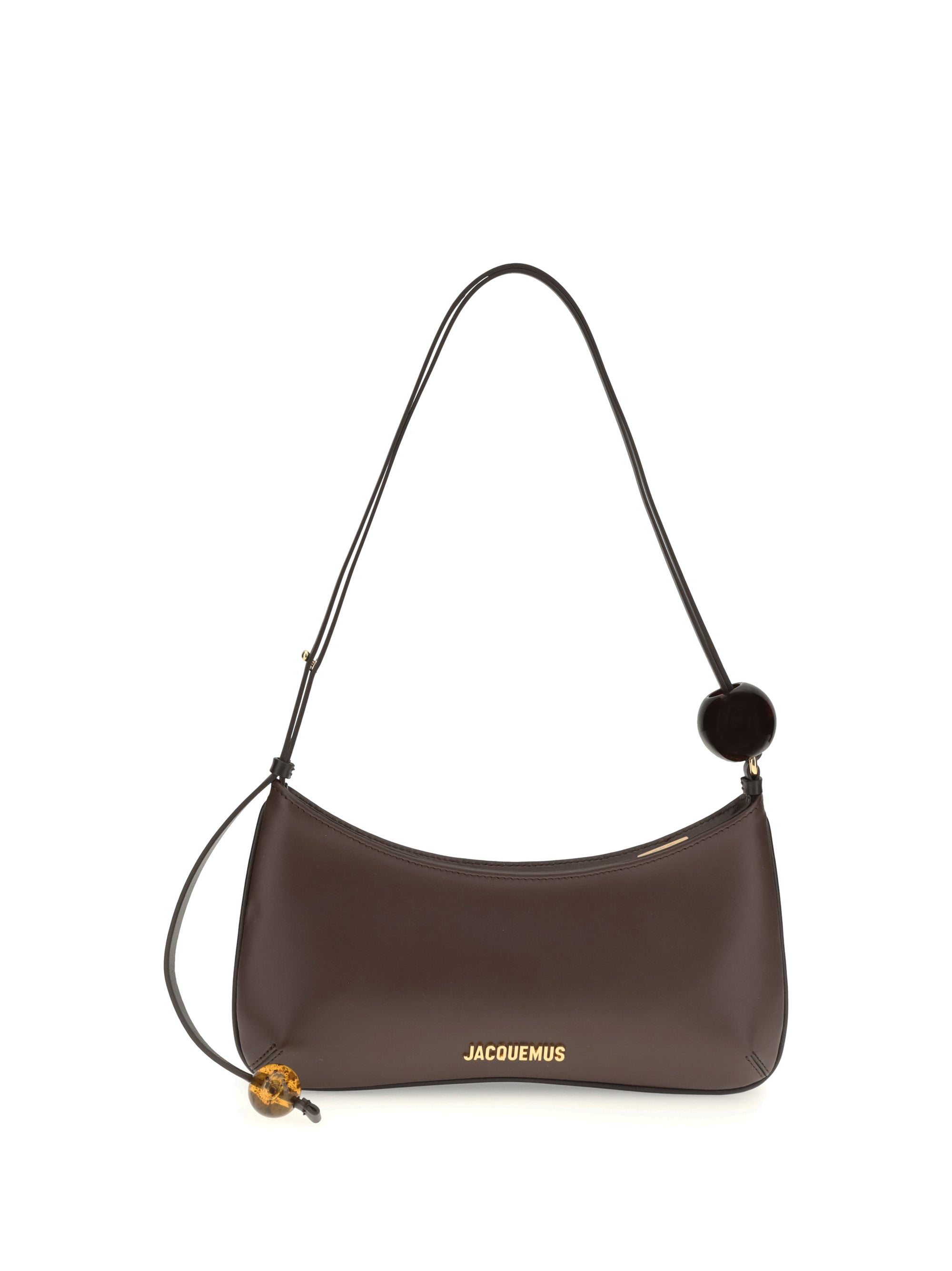JACQUEMUS OS bisou perle large shoulder bag