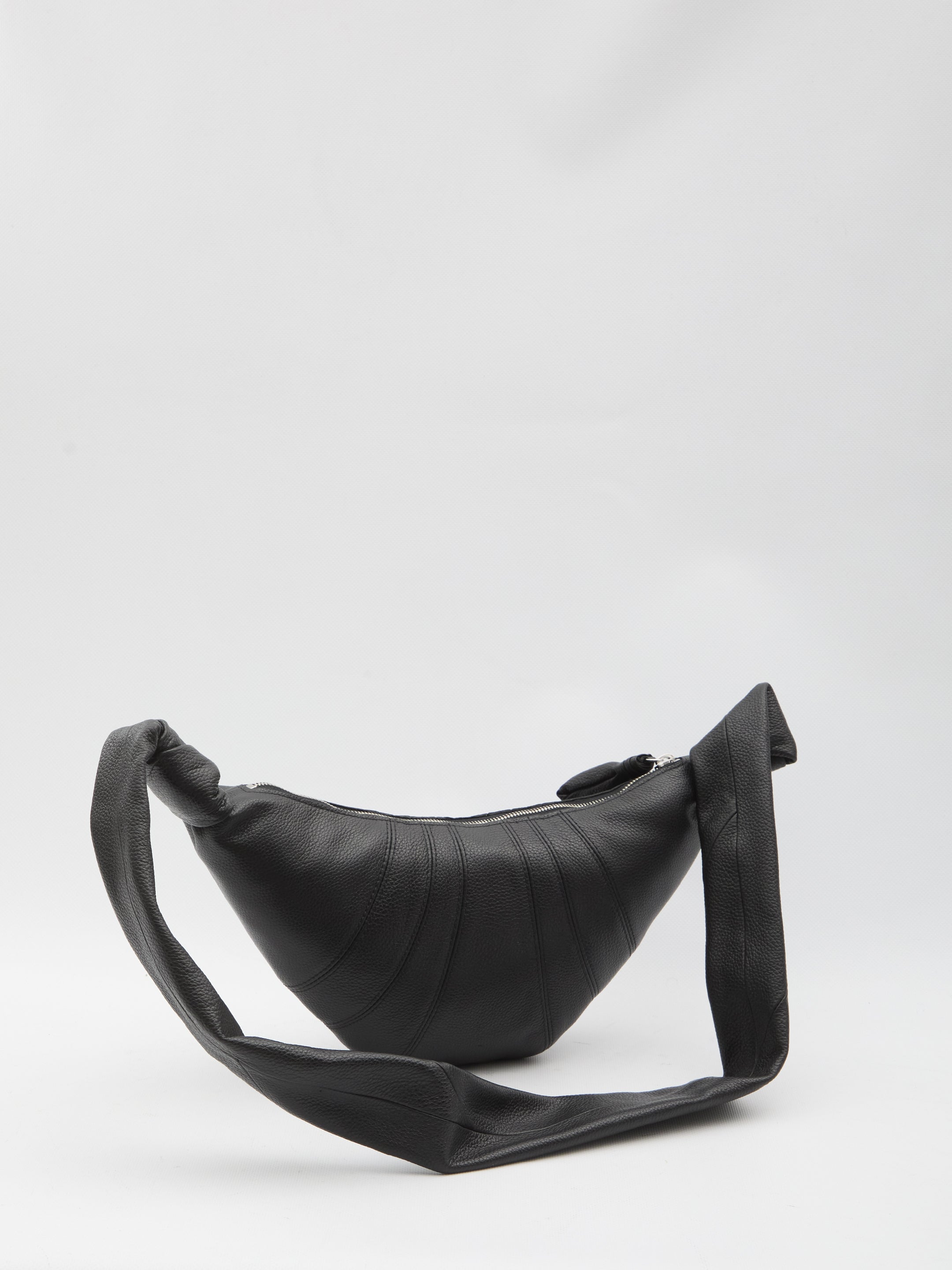 LEMAIRE OS croissant black bag small
