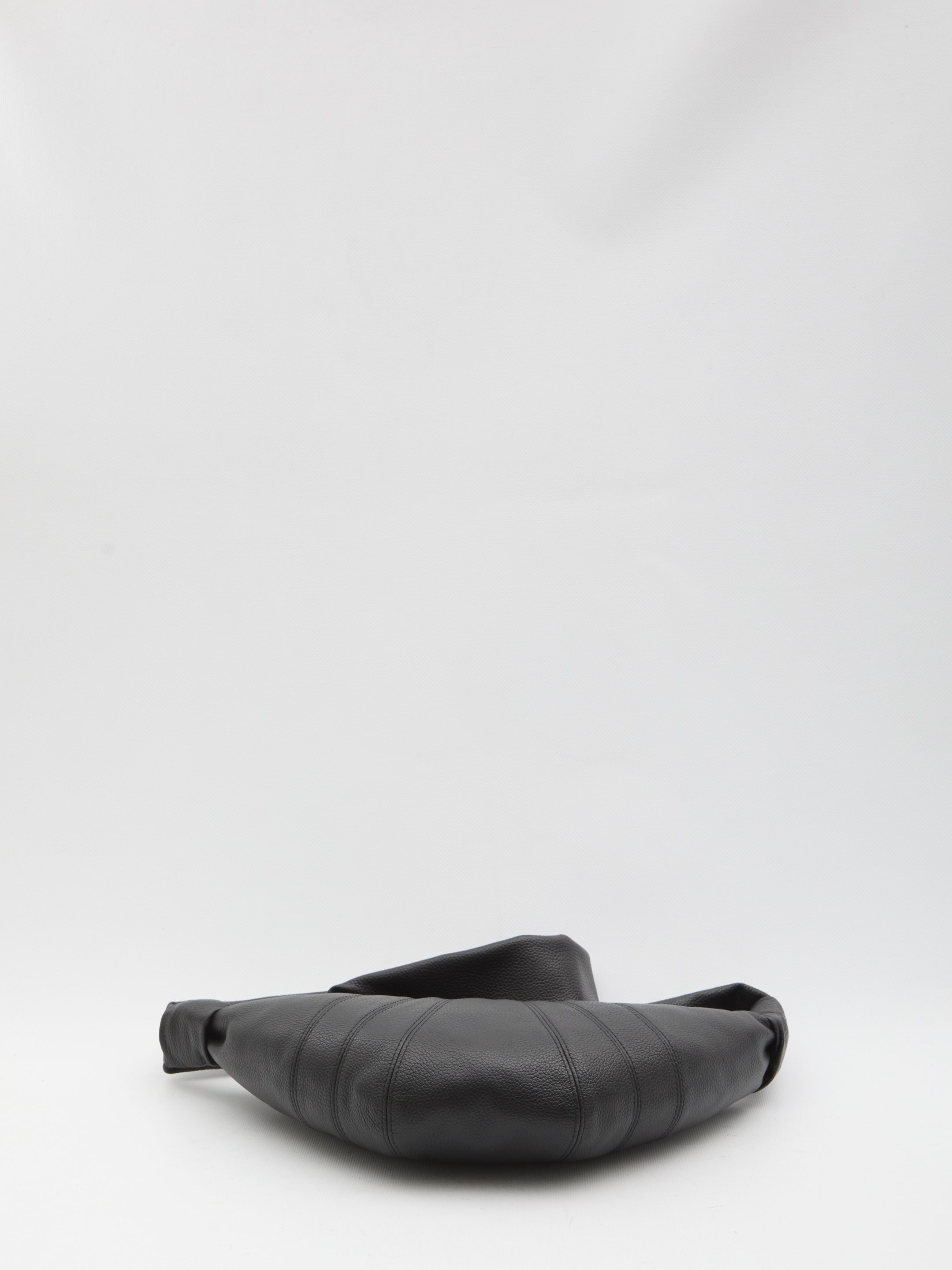 LEMAIRE OS croissant black bag small
