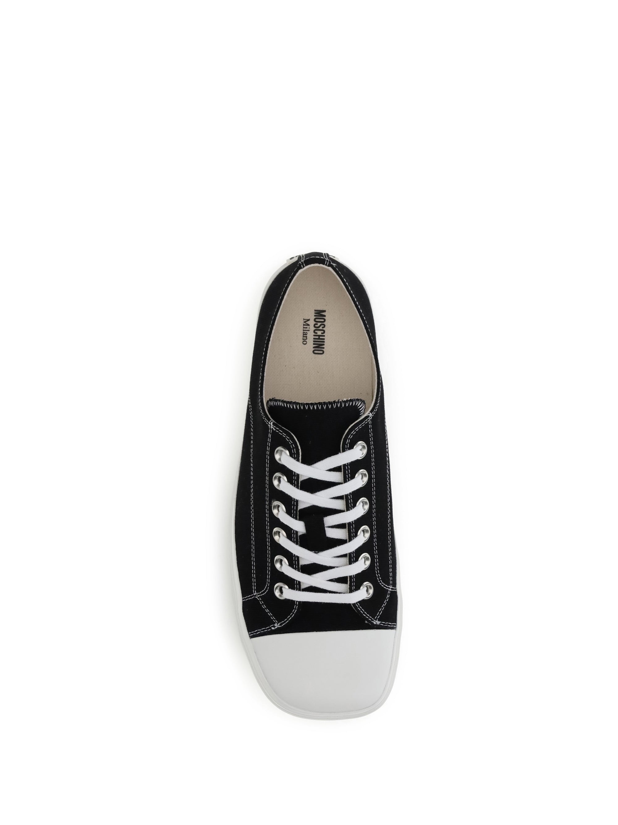 MOSCHINO 40 canvas sneakers