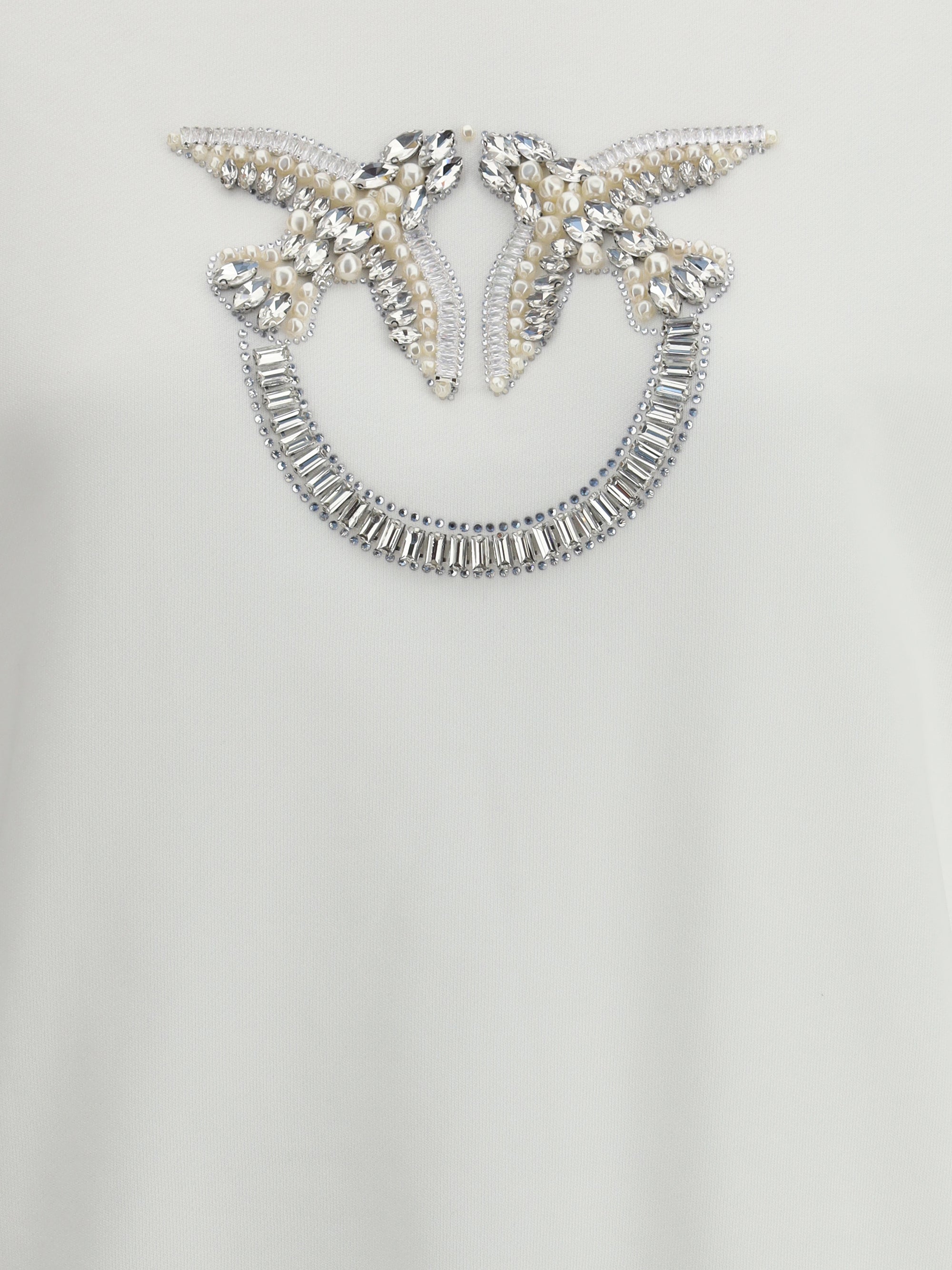 PINKO L embroidered logo sweatshirt
