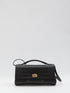 BALENCIAGA OS bel air small clutch with shoulder strap