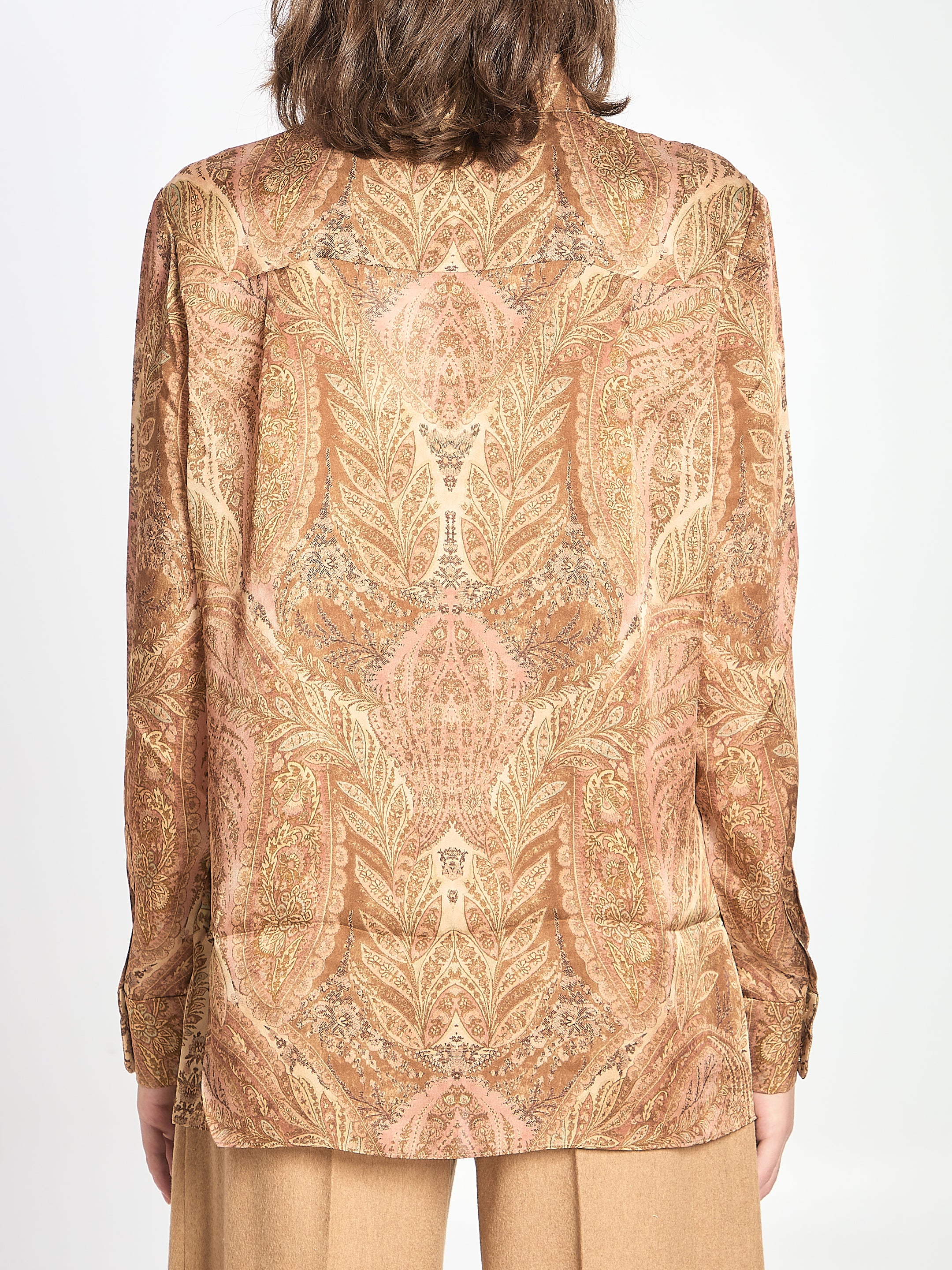 ZIMMERMANN 02 hypnotic satin shirt