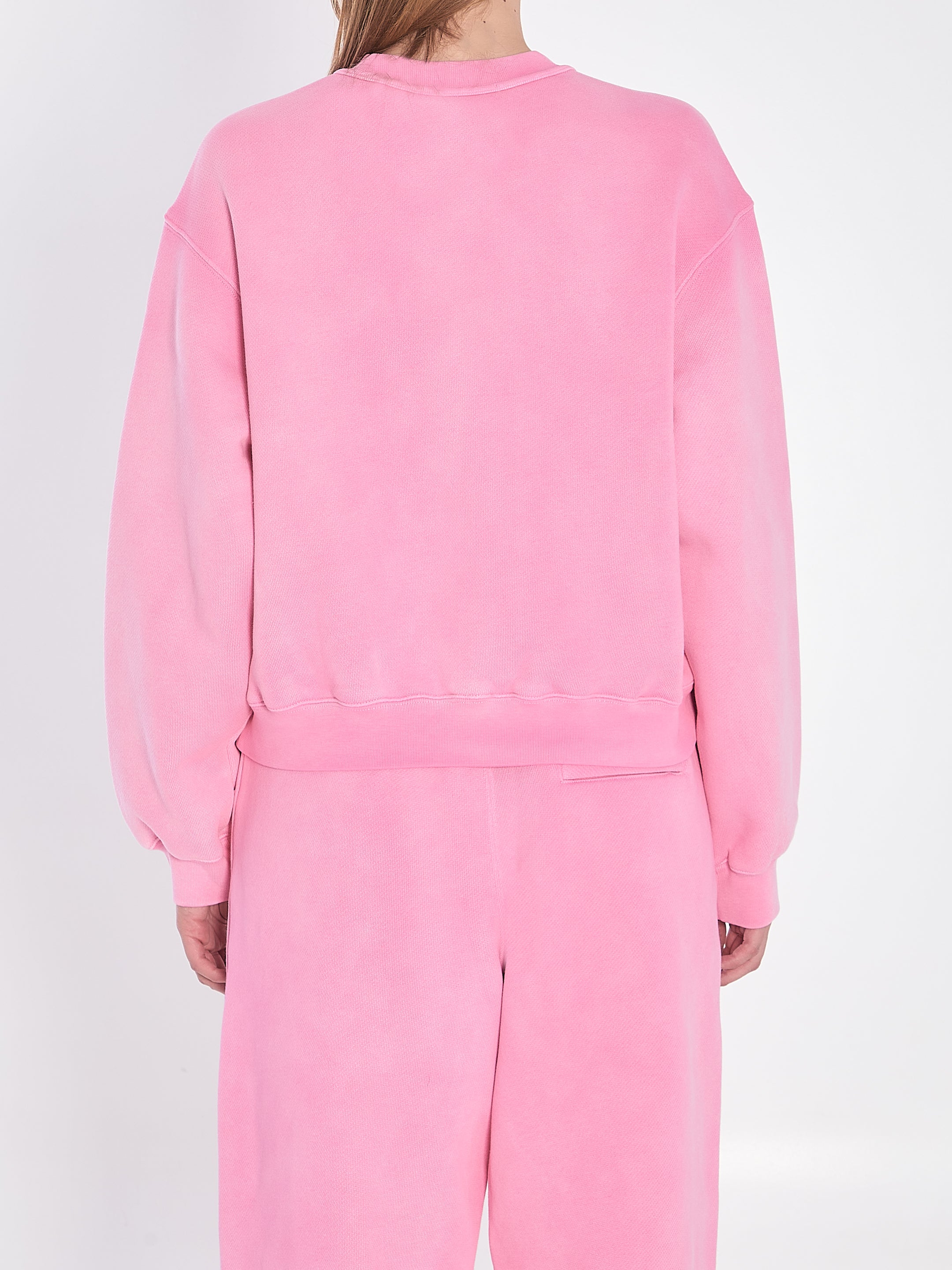 ALEXANDER WANG M puff print sweatshirt in brushed terry