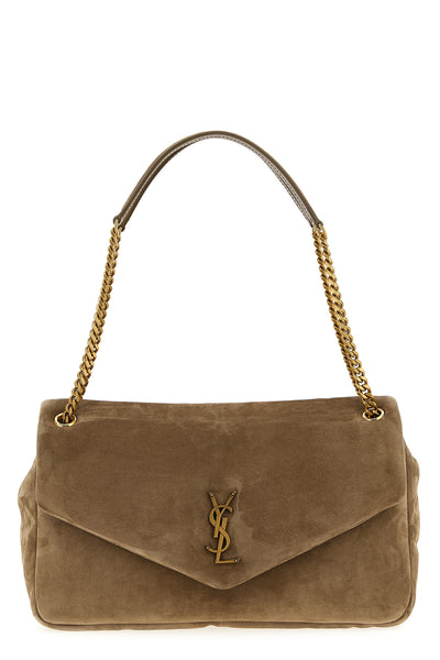 calypso suede shoulder bag