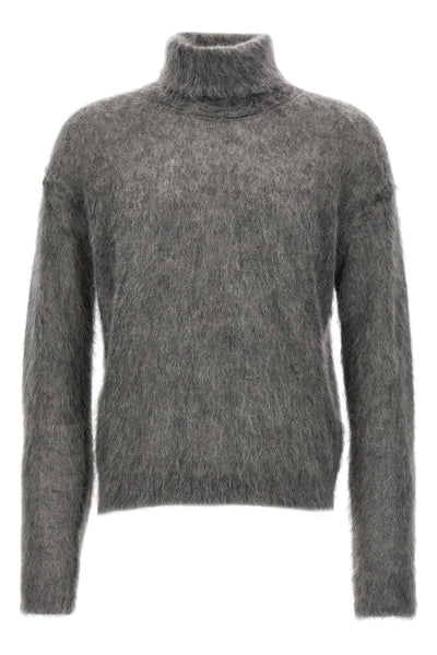 mohair blend turtleneck turtleneck