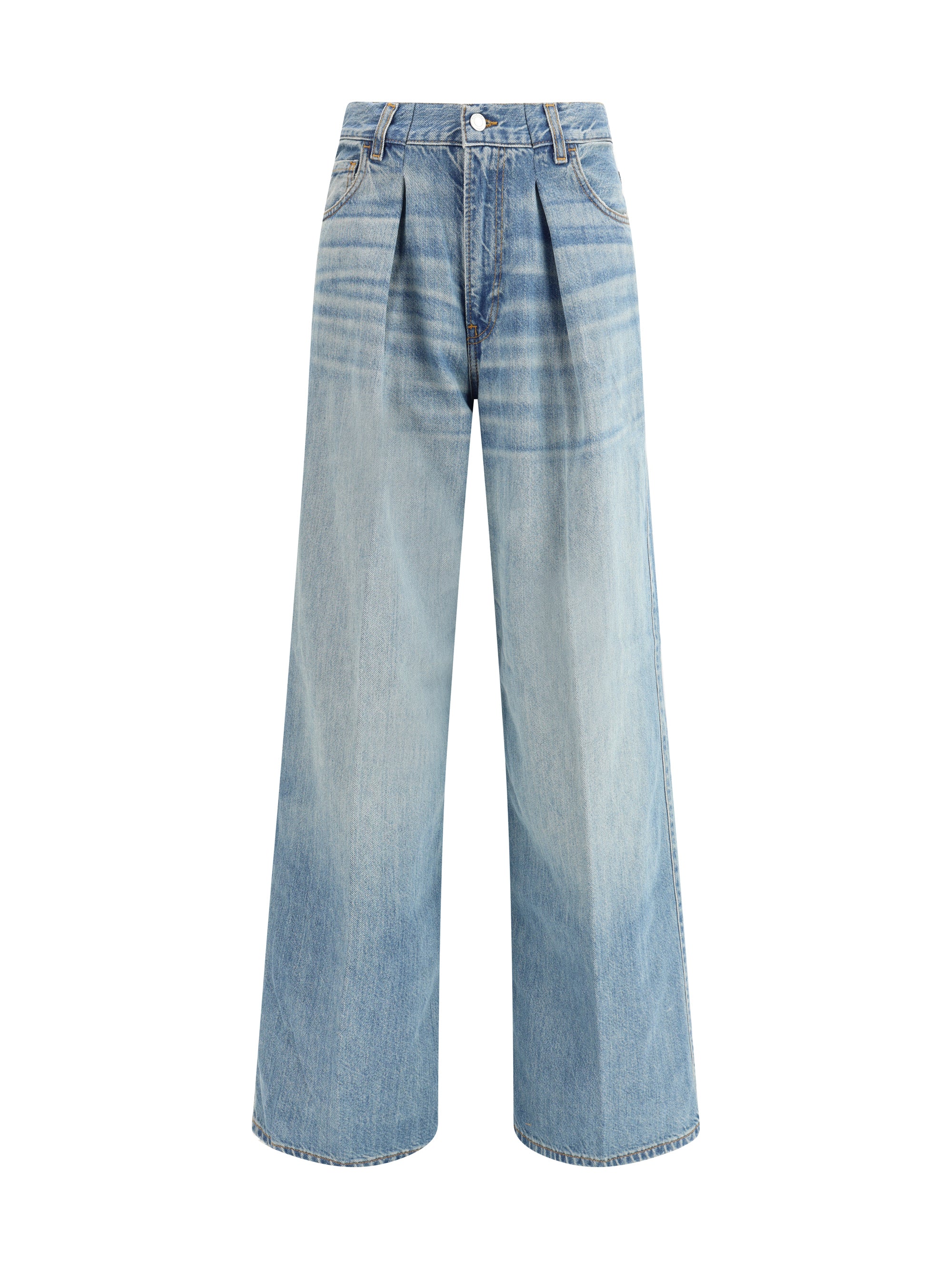 HAIKURE 28 wide-leg jeans