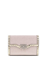 VALENTINO GARAVANI OS small canvas rockstud shoulder bag