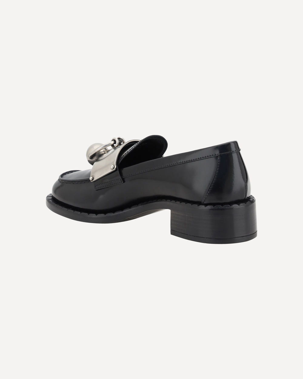 leather loafers