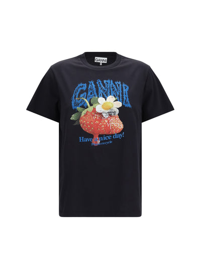 strawberry cotton t-shirt