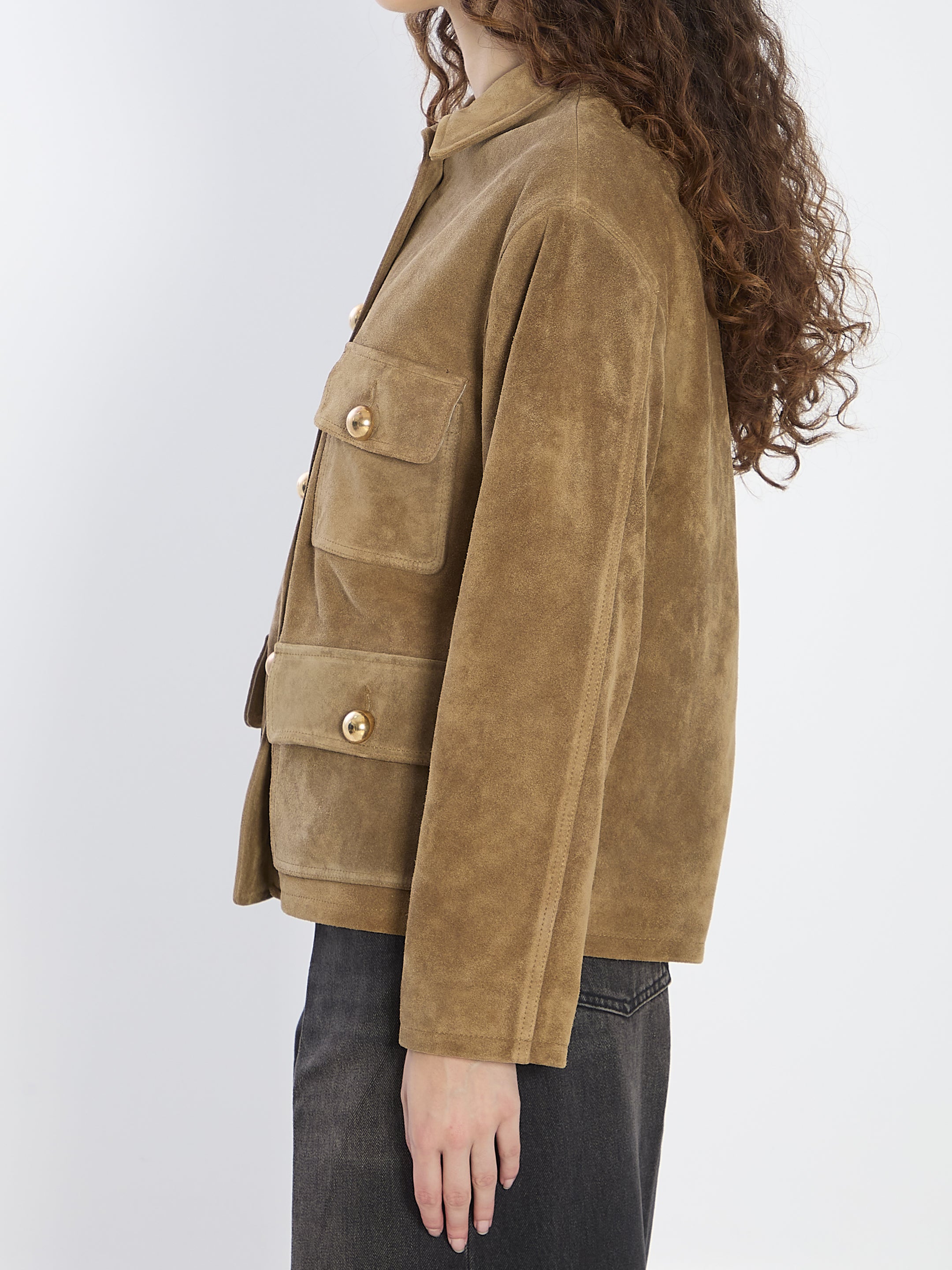 ARMA 38 rosia suede jacket