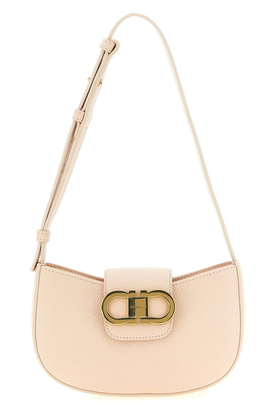 gabry hammered leather shoulder bag