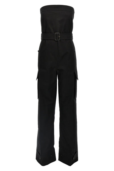 cassandre cotton drill one-piece jumpsuit