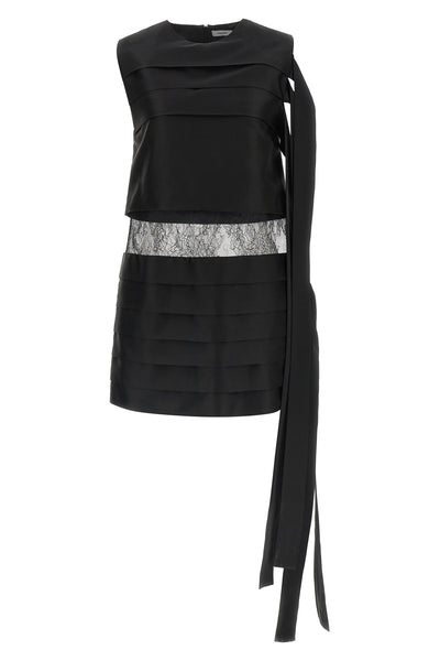 pure silk mini dress