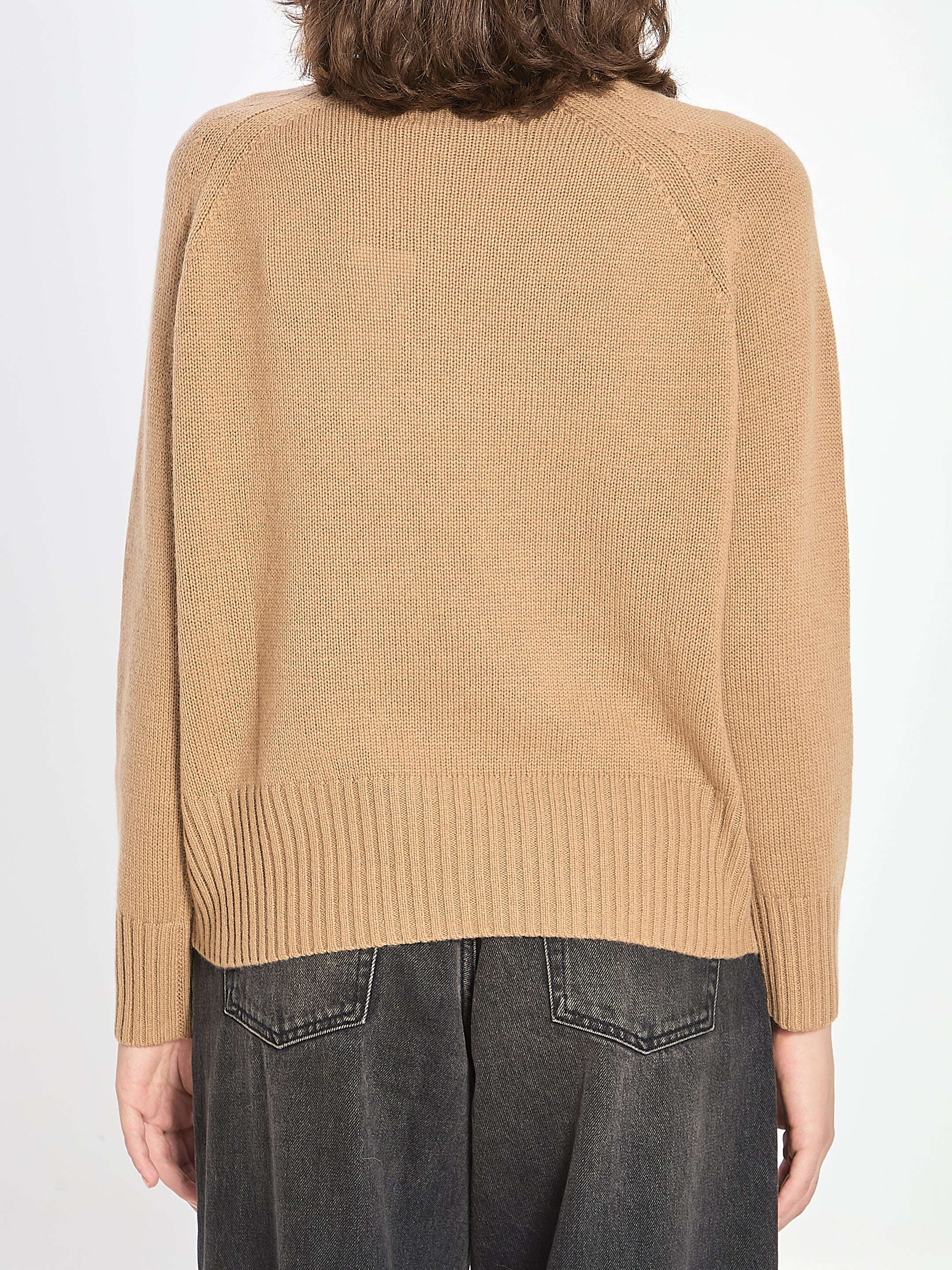 ALLUDE M turtleneck in wool and cashmere