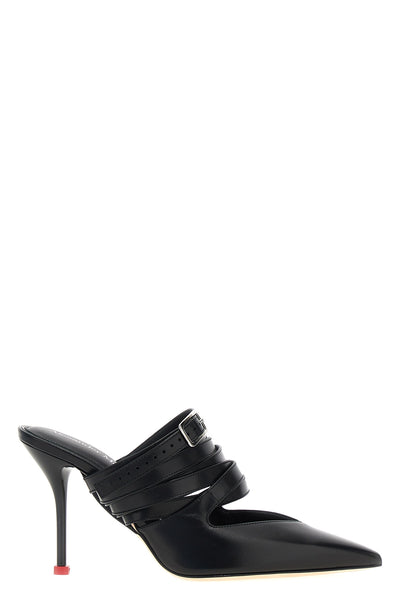 leather mules